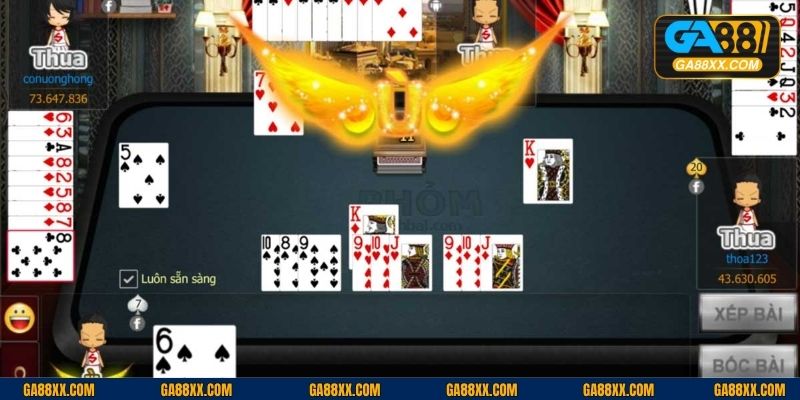 Bài phỏm online yêu cầu người chơi về mặt chiến thuật và đòi hỏi sự quan sát tinh tế
