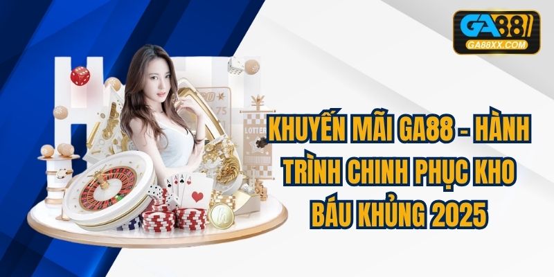 Khuyến Mãi GA88 – Hành Trình Chinh Phục Kho Báu Khủng 2025